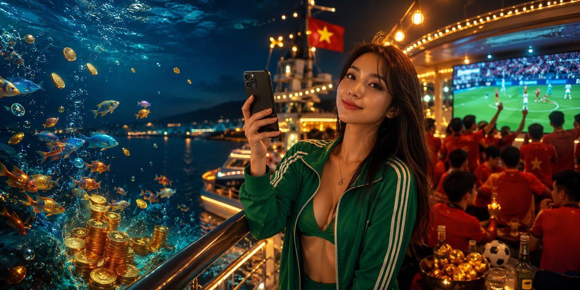 Người dùng tại Phú Quốc thực hiện giao dịch nạp tiền qua điện thoại trên bãi biển